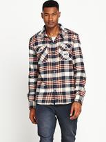 Thumbnail for your product : Superdry Milled Flannel Mens Check Shirt