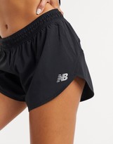 Thumbnail for your product : New Balance Running Accelerate shorts 2.5inch in black
