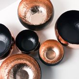 Thumbnail for your product : House of Fraser Iron and Clay Small Hammered Bowl