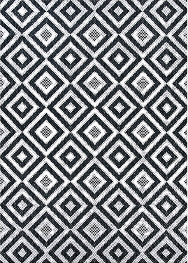 Couristan Afuera Dipole Halogen 6'6" x 9'6" Ind oor/Outdoor Ru