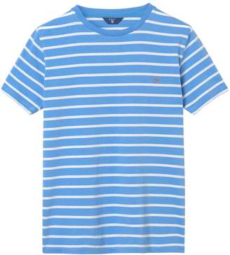 Gant Boys Breton Stripe Logo T-Shirt