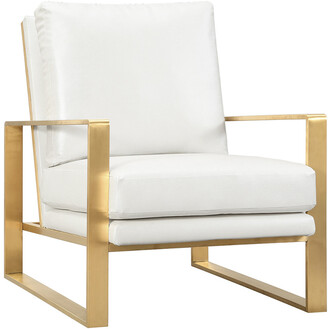 Tov Mott Textured Chair In Pearl
