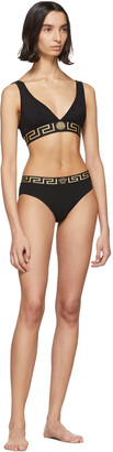Versace Underwear Underwear Black Empire Medusa V-Neck Bra