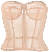 Thumbnail for your product : Dolce & Gabbana Tulle Bustier Top