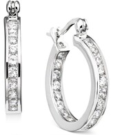 Thumbnail for your product : Giani Bernini Small Cubic Zirconia Inside Out Hoop Earrings in Sterling Silver, 0.75", Created for Macy's