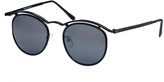 Thumbnail for your product : ASOS Round Sunglasses With Curve Brow Bar