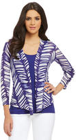Thumbnail for your product : ZoZo Violet Femme Four-Way Cardigan
