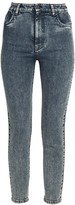 Thumbnail for your product : Miu Miu High-Rise Cropped Skinny Jeans