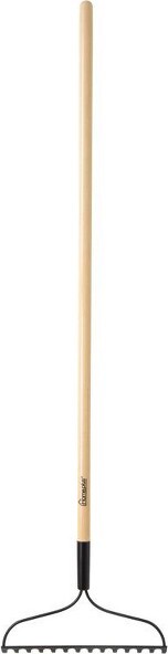 HomePlus HomePlus+54in.14TineSteelBowRakeWoodHandle(Caseof6)