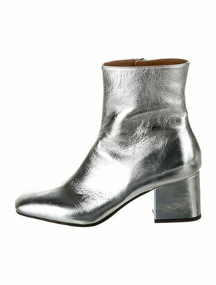 cheap silver boots