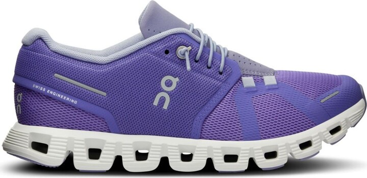 ON Running Purple Cloud 5 Mesh Sneakers