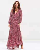 Thumbnail for your product : Nicholas Blossom Long Sleeve Wrap Dress