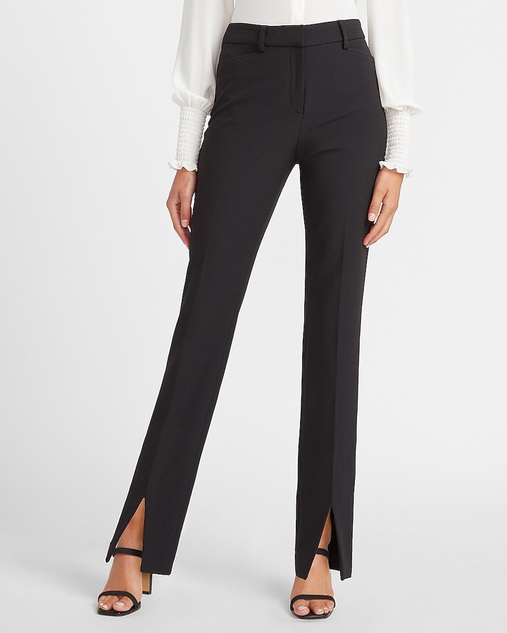 express high rise pants