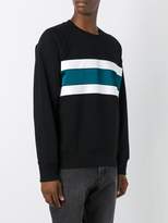 Thumbnail for your product : Ami Alexandre Mattiussi oversize crew neck sweatshirt 3 stripes