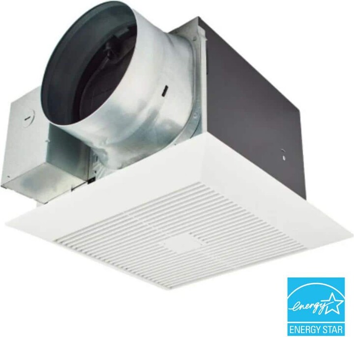 WhisperGreen Select Pick-A-Flow 110/130 or 150 CFM Bathroom Exhaust Fan Flex-Z Fast Install bracket + 6 in. Duct Adapter