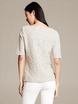 Thumbnail for your product : Banana Republic Metallic Tweed Pullover