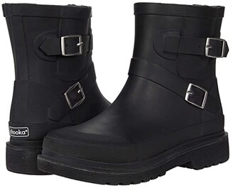 chooka black rain boots