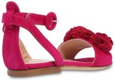 Thumbnail for your product : Aquazzura Desert Rose Suede Sandals