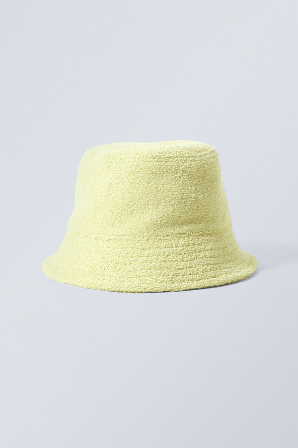 Weekday Terry Bucket Hat - Green - ShopStyle