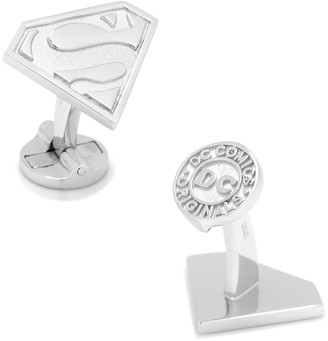 Cufflinks Inc. Sterling Silver Superman Cuff Links