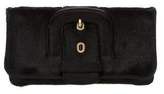 Thumbnail for your product : Tod's Ponyhair Buckle Clutch