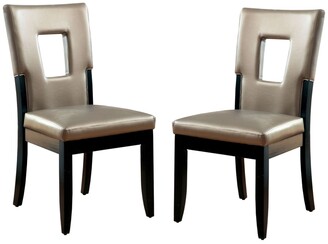 Furniture of America Nosbisch Upholstered Dining Chair (Set of 2)