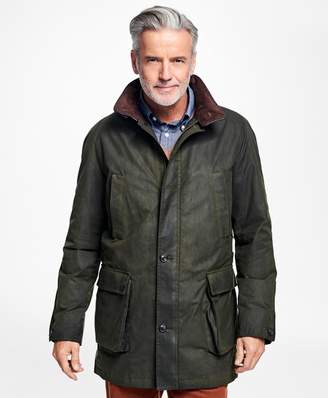 Brooks Brothers Waxed Cotton Country Coat