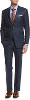 Thumbnail for your product : Kiton Tonal-Stripe Wool Two-Piece Suit, Blue