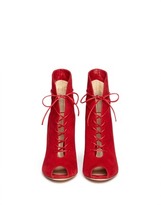 Thumbnail for your product : Nobrand V-throat lace-up boots