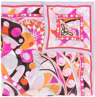 Emilio Pucci Abstract Print Scarf