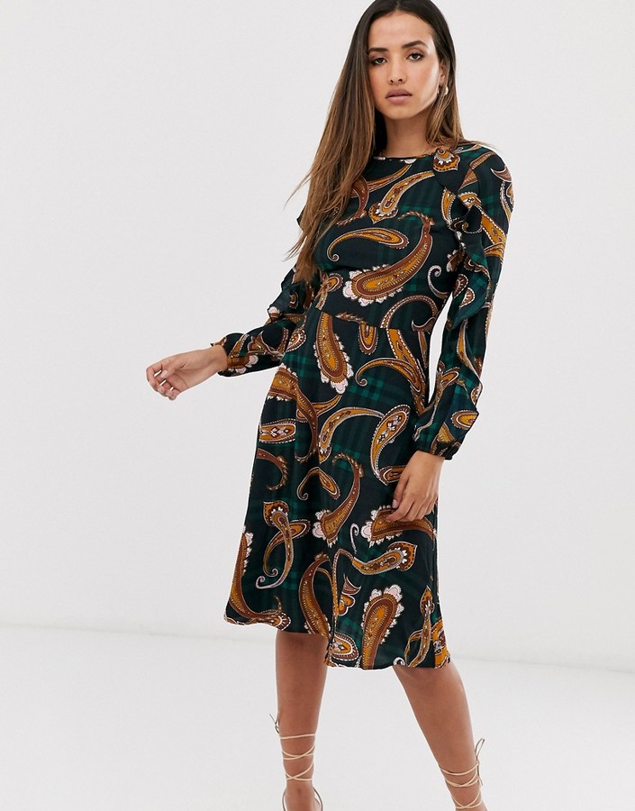 ax paris long sleeve maxi dress