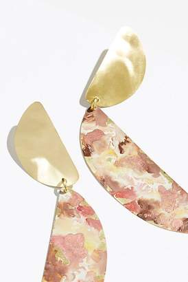 Sibilia Marble Patina Statement Earrings