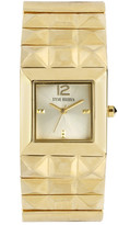 Thumbnail for your product : Steve Madden Women's Gold-Tone Pyramid Watch