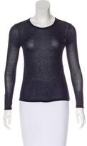Thumbnail for your product : The Row Long Sleeve Knit Top