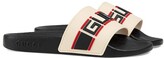 Thumbnail for your product : Gucci Children Logo Print Pool Slides