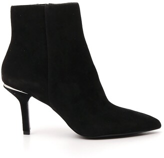Black Leather Ankle Boots Michael Kors | Shop the world’s largest ...