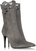 Thumbnail for your product : Loriblu Gray Suede High Heel Bootie