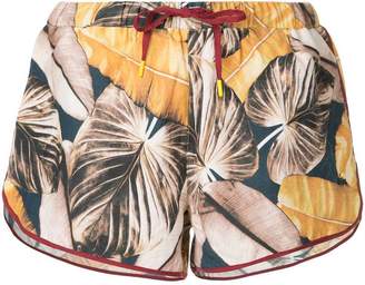 The Upside tropical print shorts