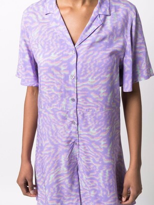 Paul Smith Abstract Animal shirt dress