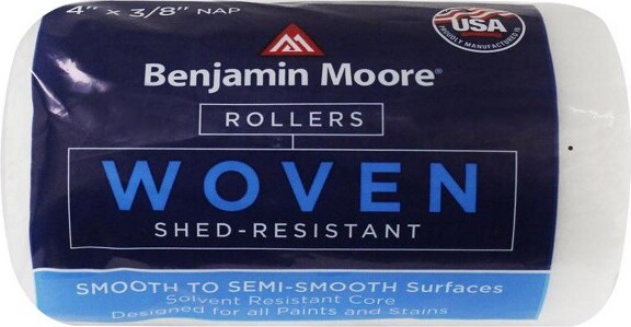 Benjamin Moore BenjaminMooreWoven4inWX3/8inPaintRollerCover1pk-Caseof12
