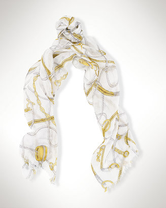 Ralph Lauren Rope-and-Link Scarf