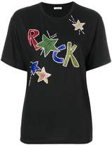 Thumbnail for your product : P.A.R.O.S.H. Rock embellished T-shirt