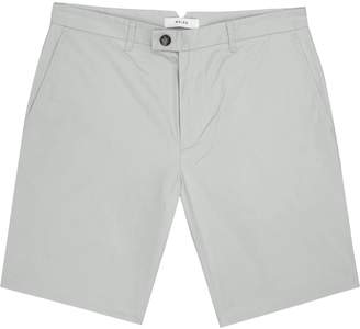Reiss Wicker - Tailored Cotton Shorts in Peppermint