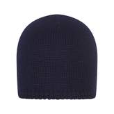 Thumbnail for your product : Moncler MonclerNavy Blue Wool Knit Baby Hat