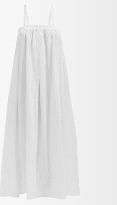 Deiji Studios Stonewashed Linen Dress