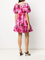 Thumbnail for your product : Alexander McQueen Abstract Floral Print Dress