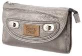 Thumbnail for your product : See by Chloe Metallic grain Leather Pouch