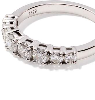 As 29 18kt Gold Diamond Icicle Ring