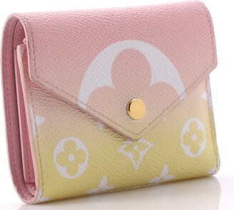 Louis Vuitton By The POOL Victorine Wallet PINK YELLOW GIANT