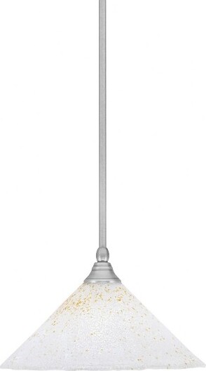 Toltec Lighting ToltecLightingAny1-LightPendantinBrushedNickelwith12\